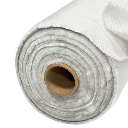 FIRE BLANKET FIBER GLASS  1.5 MM X 1 METER X 25 METER COLOR WHITE
