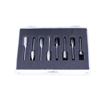 CARBIDE BURRS 8 PCS SET