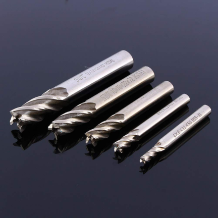 HSS ENDMILL, 4FLUTE  6x6x13x57