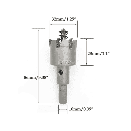 TCT HOLE SAW  32MM