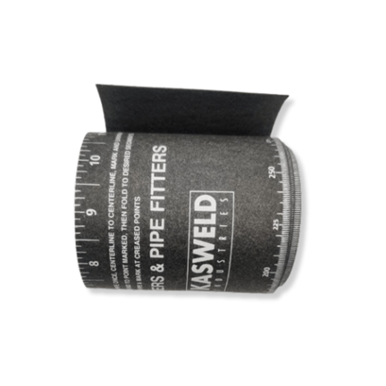 WRAP ROUND SIZE: 7"W X 15'L (178 MM X 4570 MM) 12" TO 48" PIPE
