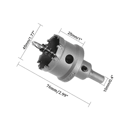 TCT HOLE SAW  45MM