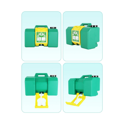 PORTABLE EMERGENCY EYE FACE WASHING STATION- 8 GALLON