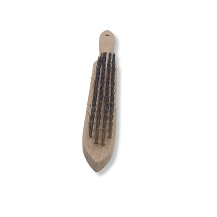 WIRE BRUSH HAND SCRATCH 4 ROW (CARBON STEEL)
