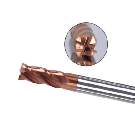 SOLID CARBIDE ENDMILL 4F 6X15X50L