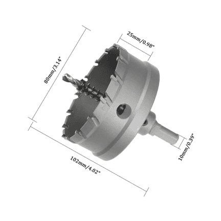 TCT HOLE SAW  80MM