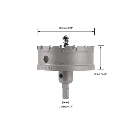 TCT HOLE SAW  85MM