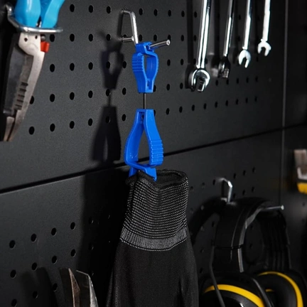 GLOVES HOLDER CLIP - COLOR: BLUE