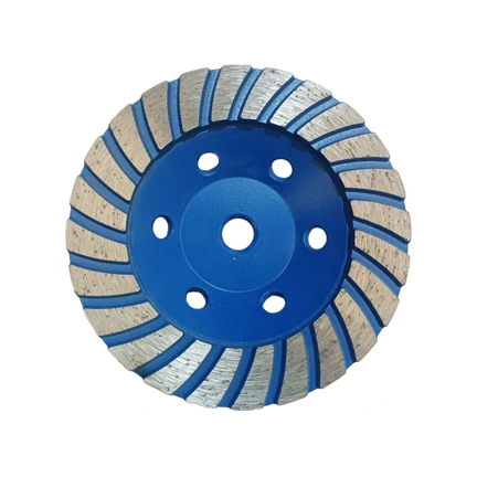 DIAMOND CUP GRINDING WHEEL COLD PRESSED,TURBO 7"