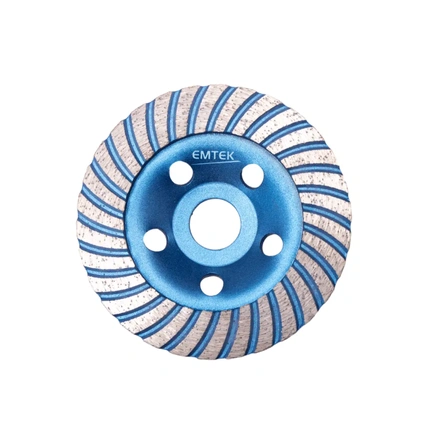 DIAMOND CUP GRINDING WHEEL COLD PRESSED,TURBO 4.5"