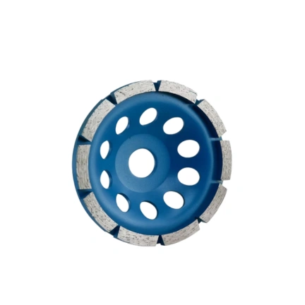 DIAMOND CUP WHEEL 4.5" DOUBLE RAW