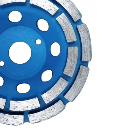 DIAMOND CUP WHEEL 4" DOUBLE RAW