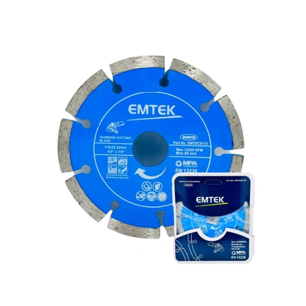 DIAMOND SAW BLADE COLD PRESSED 4" SEGMENTED
