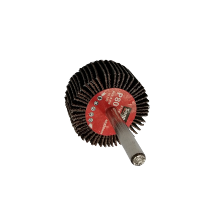 FLAP WHEEL 40X20, GRIT 80 FOR STAINLESS STEEL