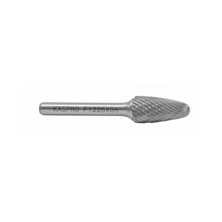 CARBIDE BURR F1225 X 06 TREE RADIUS END SHAPE F