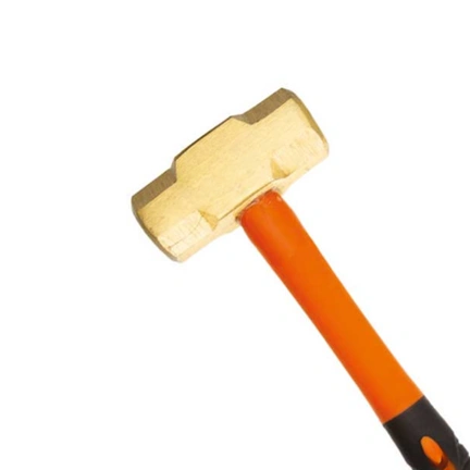 HAMMER BRASS SLEDGE RUBBER HANDLE 3 LB