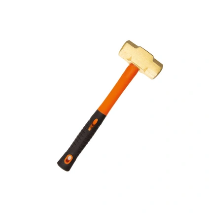 HAMMER BRASS SLEDGE RUBBER HANDLE 3 LB