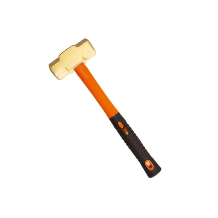 HAMMER BRASS SLEDGE RUBBER HANDLE 10 LB