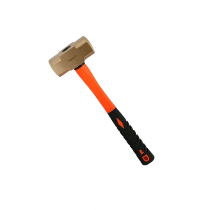 HAMMER BRASS SLEDGE RUBBER HANDLE 20 LB