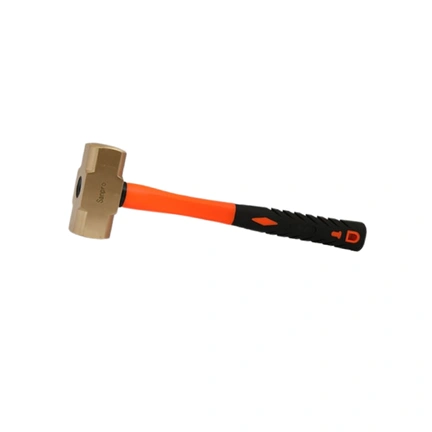 HAMMER BRASS SLEDGE RUBBER HANDLE 14 LB