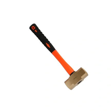 HAMMER BRASS SLEDGE RUBBER HANDLE 5 LB