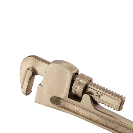 NON SPARKING PIPE WRENCH 14"