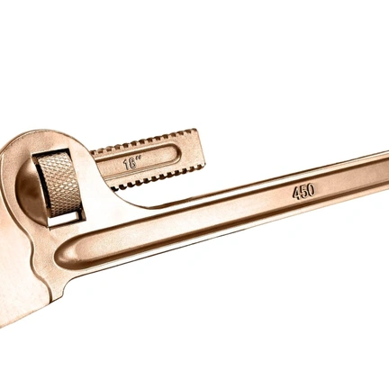NON SPARKING PIPE WRENCH 18"