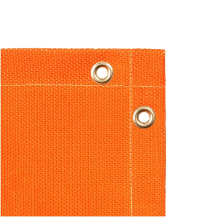 FIRE BLANKET PVC COATED 0.45MM X 2MTR X 50MTR ORANGE COLOUR