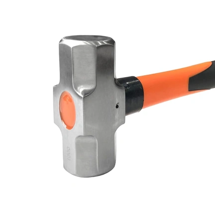 HAMMER STAINLESS STEEL SLEDGE RUBBER HANDLE 6 LB