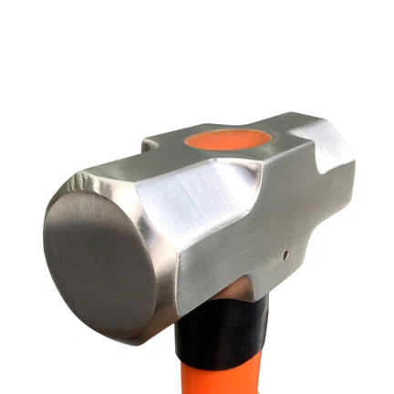 HAMMER STAINLESS STEEL SLEDGE RUBBER HANDLE 1 LB