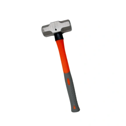 HAMMER STAINLESS STEEL SLEDGE RUBBER HANDLE 2 LB