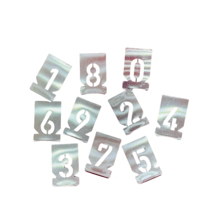 STENCIL NUMBER 25 MM