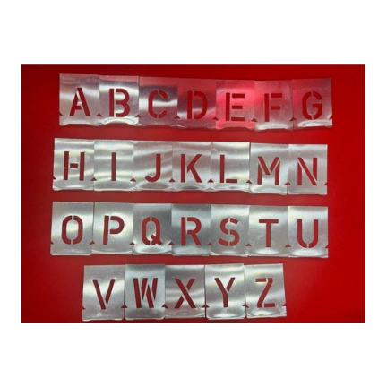 STENCIL NUMBER 25 MM