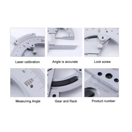 UNIVERSAL ANGLE RULER - 0-320 DEGREE