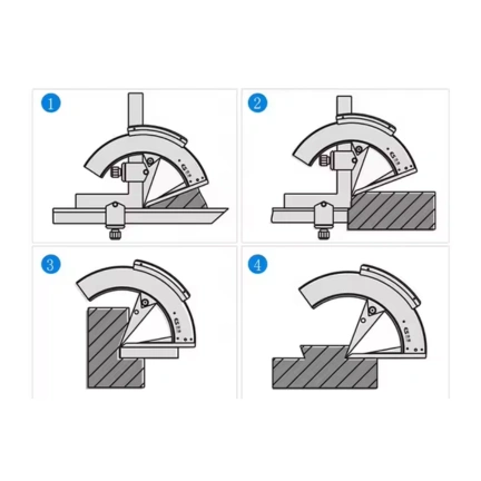 UNIVERSAL ANGLE RULER - 0-320 DEGREE