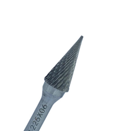 CARBIDE BURR F1225 X 06 TREE RADIUS END SHAPE F  BRAND:EMTEK