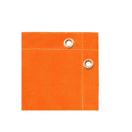 FIRE BLANKET PVC COATED 0.45MM X 3 MTR X 3 MTR ORANGE COLOUR