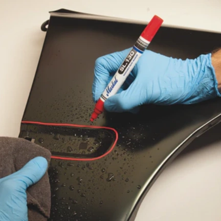 LOW CHLORIDE MARKER -COLOR:RED