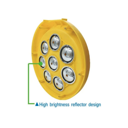 SOLAR WARNING LIGHT SUN FLOWER-KASWL028-YELLOW COLOR