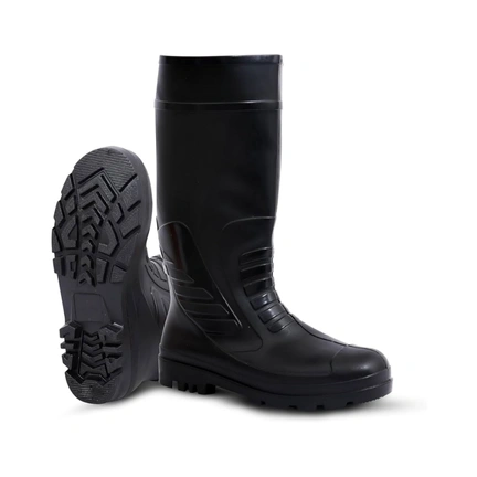 GUM BOOT RUBBER WITH STEEL TOE SIZE 40
